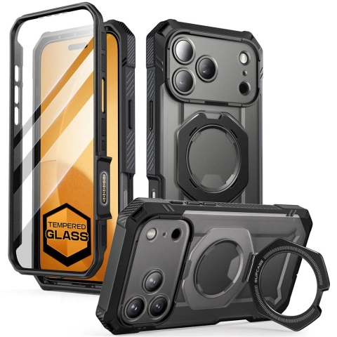 Etui Supcase UB Grip Pro Mag MagSafe do iPhone 17 Pro Black