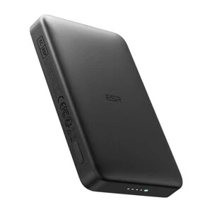 ESR Qi2 MagSlim 10000 mAh 15 W magnetische Powerbank Schwarz