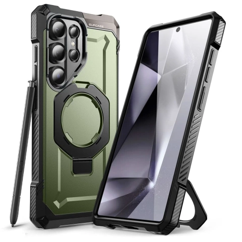 Hülle für Samsung Galaxy S25 Ultra Supcase UB Grip Mag MagSafe Guldan