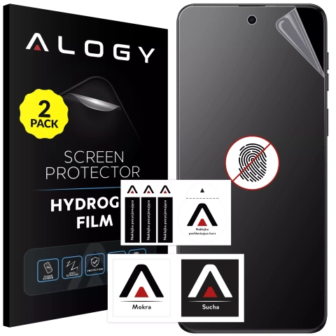 2x „MATTE“ Folie für Motorola Moto G54 / G54 Power 5G Hydrogel Alogy HydroSkin Matte Pro™ Display für „FINGERPRINT FREE“ Hülle