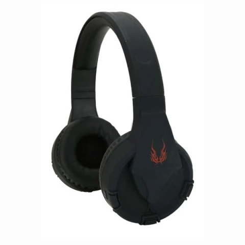 Bluetooth-Kopfhörer Somostel Gaming SMS-CK08 FM-Radio Schwarz, Rot