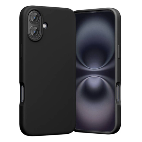iPhone 16 Vention MagSafe Silikon Schutzhülle Schwarz