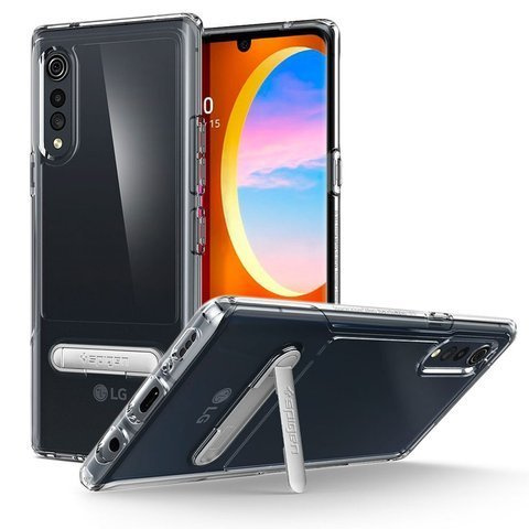 Etui Spigen Slim Armor Essential S für LG Velvet Clear