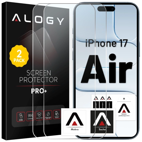Gehärtetes Glas für Apple iPhone 16 Displayschutzfolie 9H Alogy Heavy Pro™️
