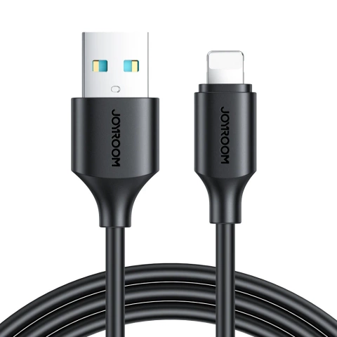 Joyroom Lade-/Datenkabel USB - Lightning 2.4A 2m schwarz (S-UL012A9)