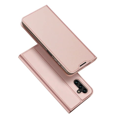 Dux Ducis Skin Pro Holster Cover mit Flip Cover für Samsung Galaxy A13 5G pink