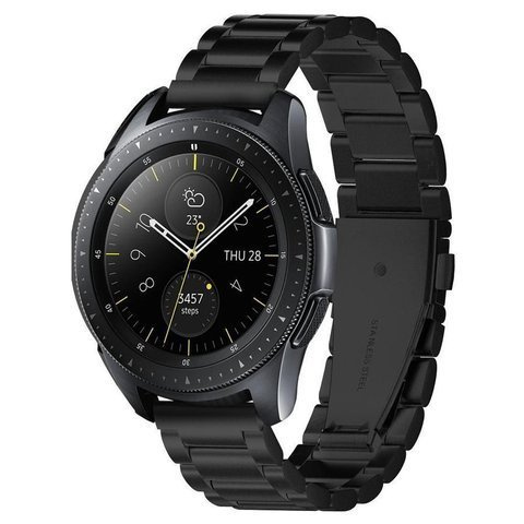 Bransoleta pasek Spigen Modern Fit Band für Galaxy Watch 42 mm Schwarz