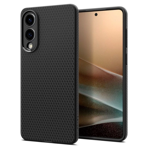 Samsung Galaxy S25 Edge Spigen Liquid Air Case Schwarz