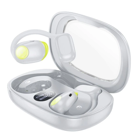 HOCO EA1 TWS Kabellose Bluetooth-Kopfhörer – Grau mit Ladeetui
