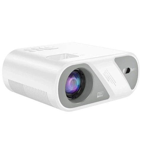HOCO HD Ready Projektor DT1 Weiß WLAN, Bluetooth, 720P, bis zu 200 Zoll