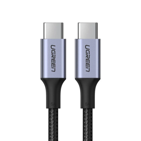 Ugreen Kabel USB Type C - USB Type C Power Delivery 100W Quick Charge FCP 5A 3m grau (90120 US316)