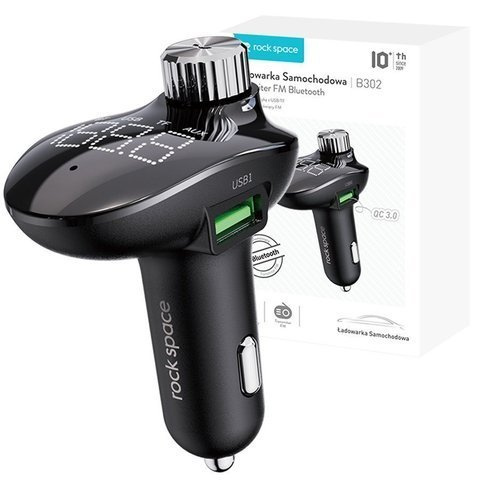 Rock Space B302 Autoladegerät FM MP3 Bluetooth-Sender