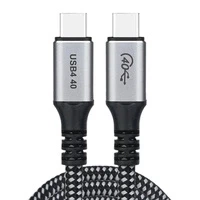 Choetech XCC-1040 USB-C-auf-USB-C-Kabel 8K 60Hz, 240W, 1,2m, Schwarz