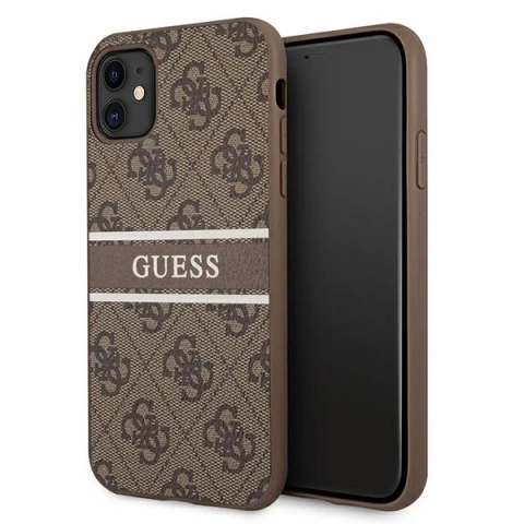 Etui Guess GUHCN614GDBR für iPhone 11 6,1" / Xr Hardcase 4G Stripe