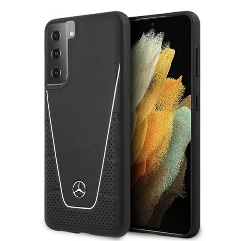 Etui Mercedes MEHCS21MCLSSI für Samsung Galaxy S21 G996 Hardcase Dynamic Line