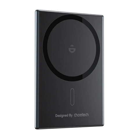 Powerbank Magnetisch Choetech Schwarz 2000mAh Dünn 5W Schwarz