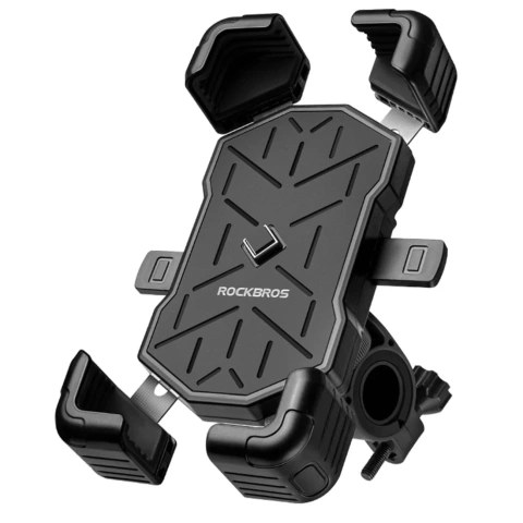 Uchwyt rowerowy Rockbros 25210030001 na kierownicę 4,5–7,2″ – czarny
