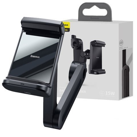 Auto-Kopfstützenhalter für Baseus Energy-Telefon mit Qi-Ladegerät
