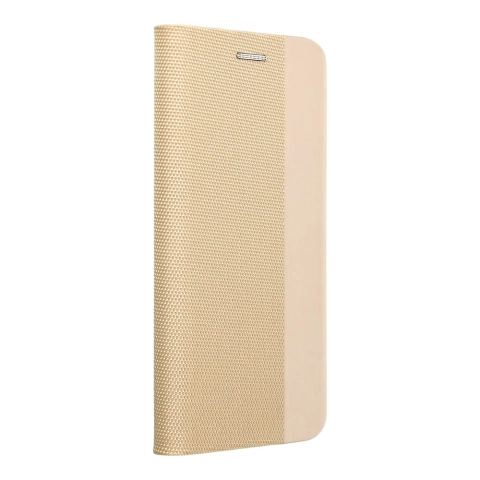 SENSITIVE Book Case für Samsung Galaxy S25 Gold Stand 360