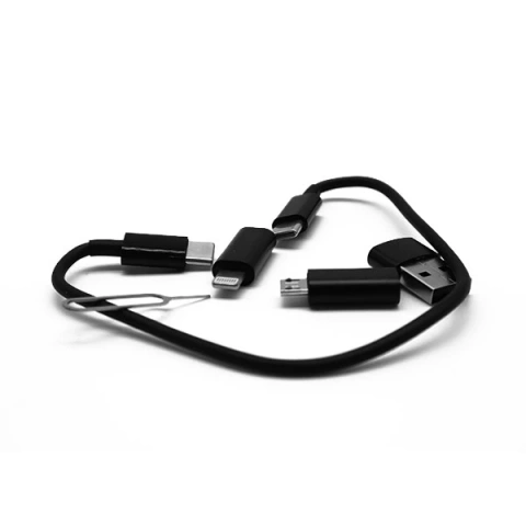 Denmen Adapter Kit USB Typ-C Kabelhülle und Halterung