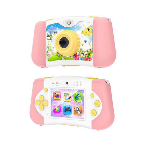Kamera für Kinder BlitzWolf BW-KC1 mit Spielen (rosa)