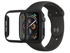 Etui Spigen Thin Fit für Apple Watch Series 4/5/6/SE 44mm Schwarz