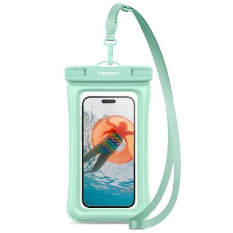 Spigen A610 Universelles wasserdichtes Schwimmgehäuse Mint