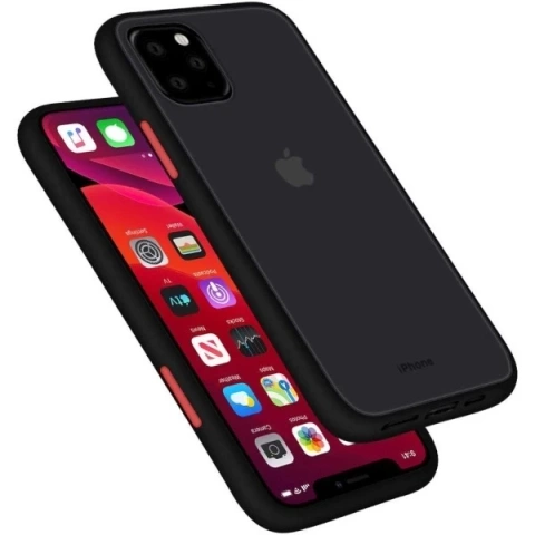 Mercury Peach Garden Handyhülle für Apple iPhone 11 Pro Max schwarz/schwarz