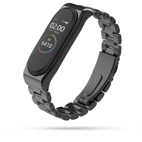 Edelstahl xiaomi mi band 3/4 schwarz