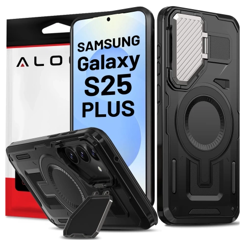 Hülle für Apple iPhone 16 Pro Max Alogy Anti-Shock Hybrid Case für MagSafe Transparent