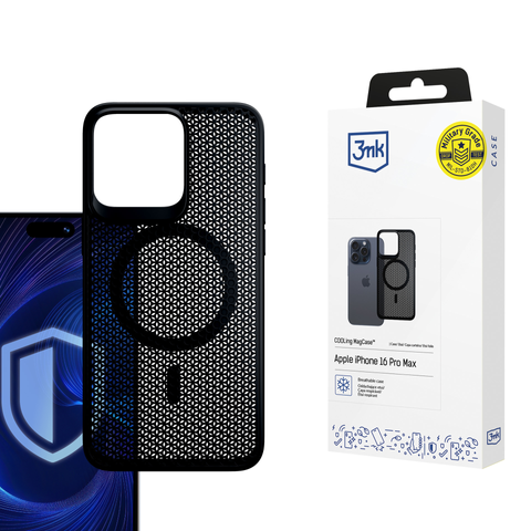 Schutzhülle für Apple iPhone 16 Pro Max 3mk COOLing MagCase