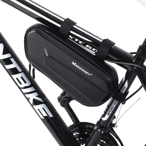 Wozinsky Fahrradrahmentasche 1,5 l schwarz (WBB10BK)