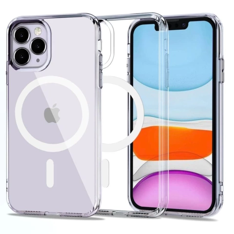Magmat MagSafe Case für Apple iPhone 11 Pro Klar