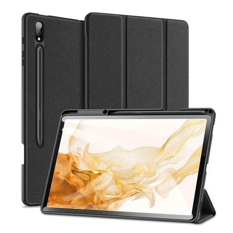 Etui DuxDucis Domo für Samsung Galaxy Tab S8 Ultra 14.6 X900 / X906 Schwarz