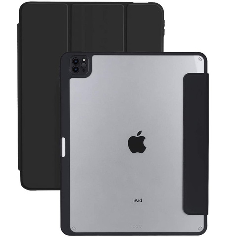 Magnetisches 2in1 Alogy Magnetisches Federmäppchen für Apple iPad Air 4 2020/5 2022 Schwarz