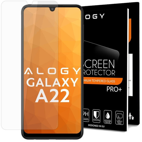 Alogy gehärtetes Glas für Bildschirm für Samsung Galaxy A22 4G
