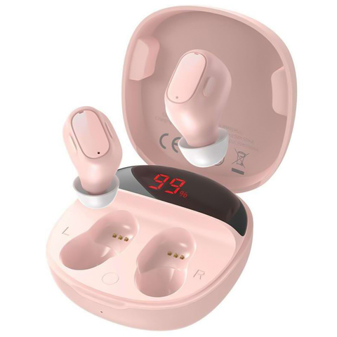 Baseus Encok WM01 Plus TWS Kopfhörer (rosa)