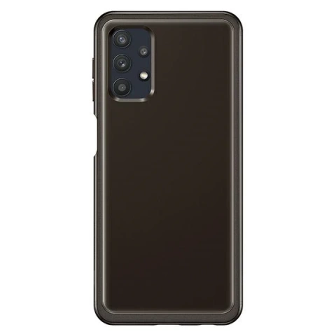 Etui Samsung EF-QA326TB für Samsung Galaxy A32 5G Soft Clear Cover Schwarz