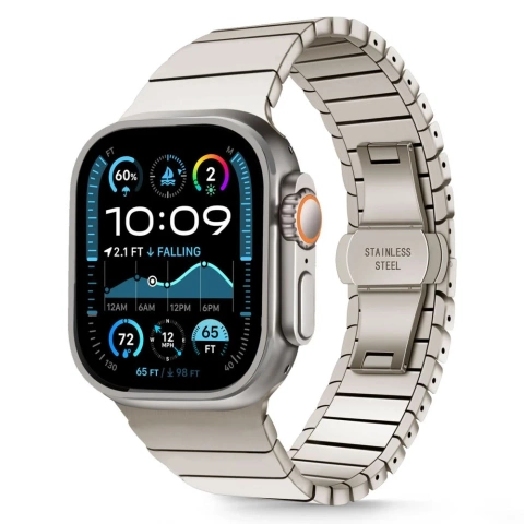 Pasek Stal Tech-Protect LinkBand Apple Watch 44–49 mm Titanium