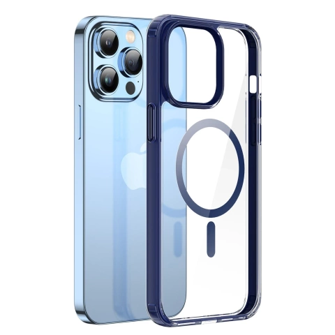 Dux Ducis Clin2 Hülle iPhone 14 Pro Magnetische MagSafe Hülle blau
