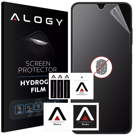 „MATTE“-Folie für Samsung Galaxy A05s Hydrogel Alogy HydroSkin Matte Pro™ Display für „FINGERPRINT FREE“-Hülle