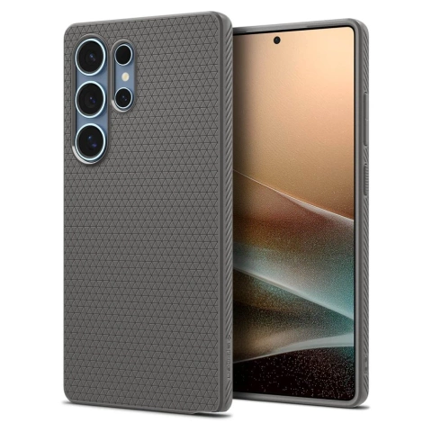 Etui für Samsung Galaxy S25 Ultra Marble Grey Spigen Liquid Air