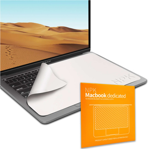 Tuch für MacBook Pro Air 13-14, schützend, staubfrei, speziell für die Reinigung von Laptop-Bildschirmen, 29 x 19,5 cm NPK