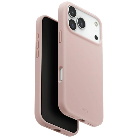 Etui Ochronne do iPhone 17 Pro Max UNIQ Lino Magclick Pink