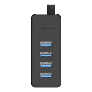 Adapter-Hub Orico W5P-030 USB auf 4x USB 3.0 Schwarz
