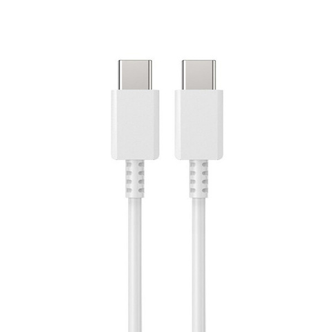 Kabel USB-C - USB-C Type-C 3A Power Delivery PD QC-Kabel 1M Weiß 1St