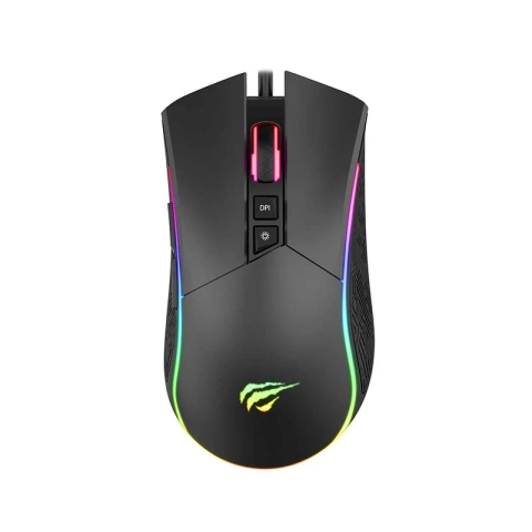 Havit GAMENOTE MS1001S RGB-Gaming-Maus 800-4800 DPI