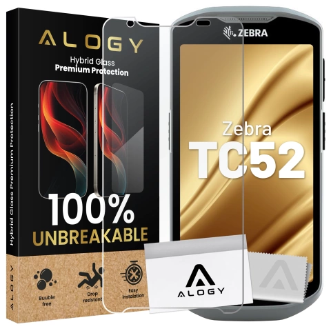 Hybridglas für Realme 11 Pro 5G / Pro Plus Displayschutzfolie Alogy Flexi Glass 9H Hüllenfreundlicher flacher Displayschutz