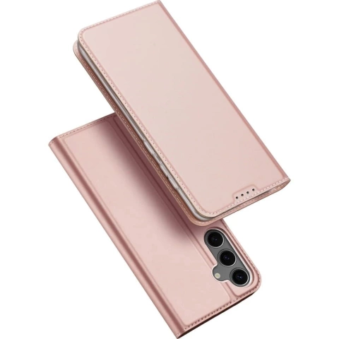 Etui Kabura do Samsung Galaxy S25 Dux Ducis Skin Pro Różowa