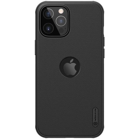 Nillkin Super Frosted Shield gehärtete Hülle für iPhone 12 Pro Max schwarz